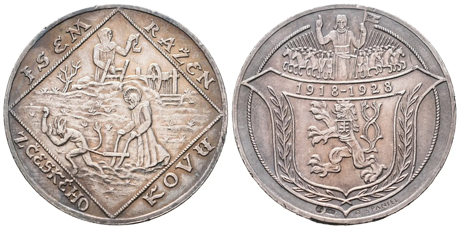 AR Medaile 1928 - 10. výročí vzniku ČSR