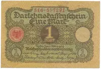 Německo, 1 Mark 1920, Ro.64 - fotografie 2