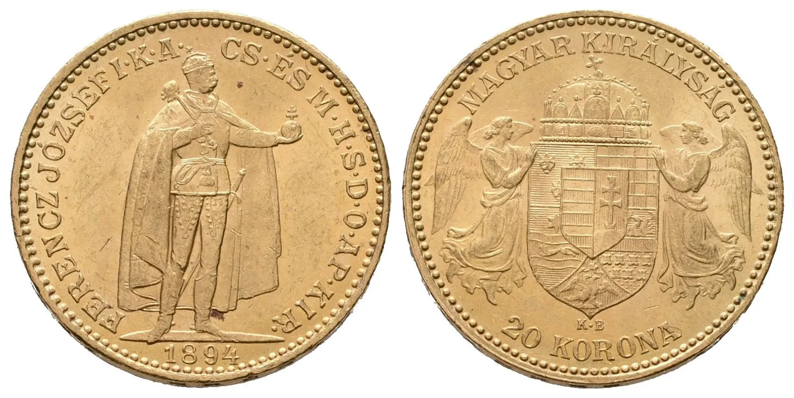 20 Koruna 1894 KB