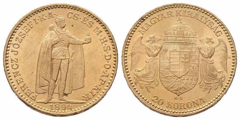20 Koruna 1894 KB