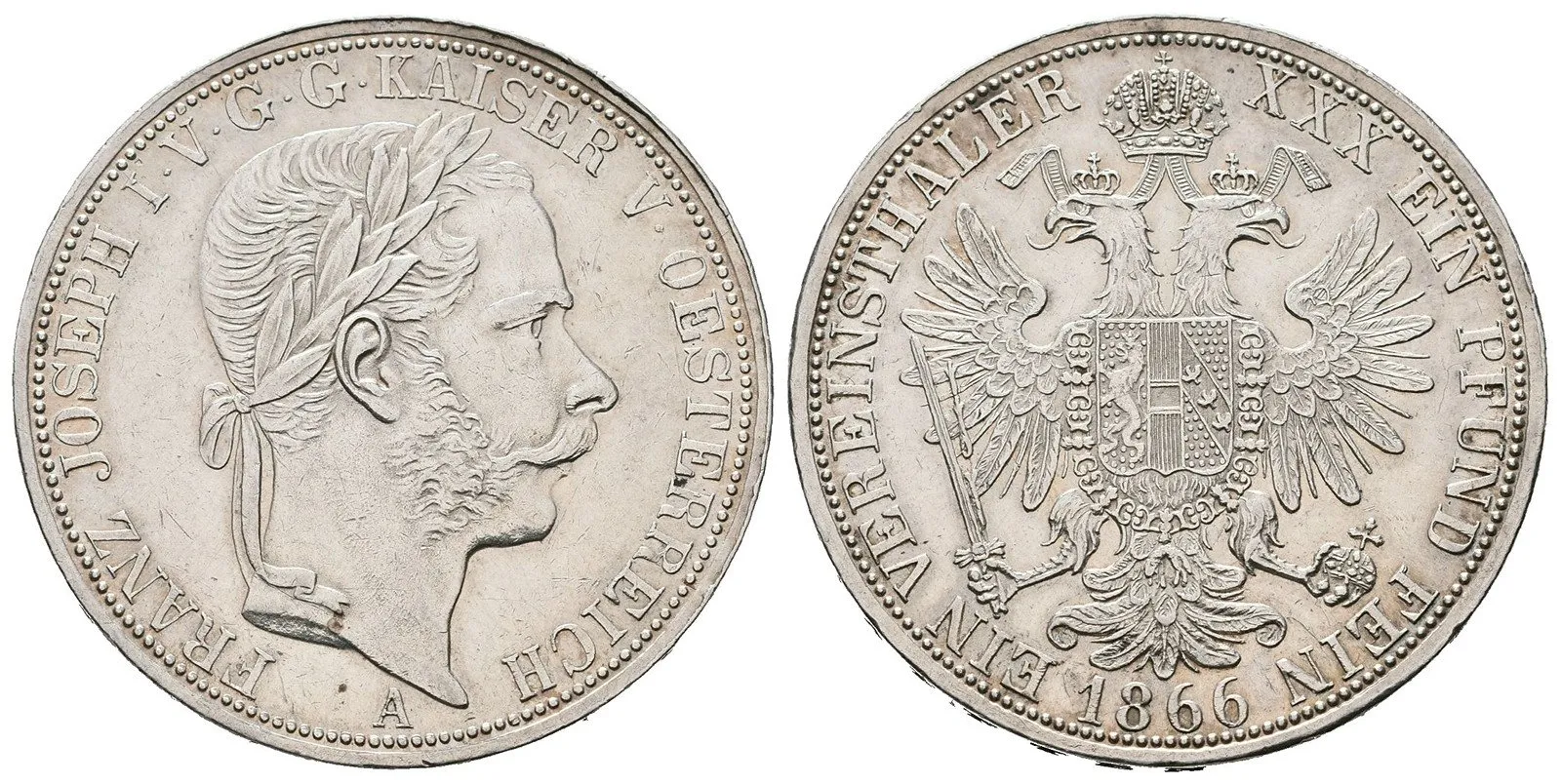 Rakouská a spolková měna, 1857 - 1892 — 1
