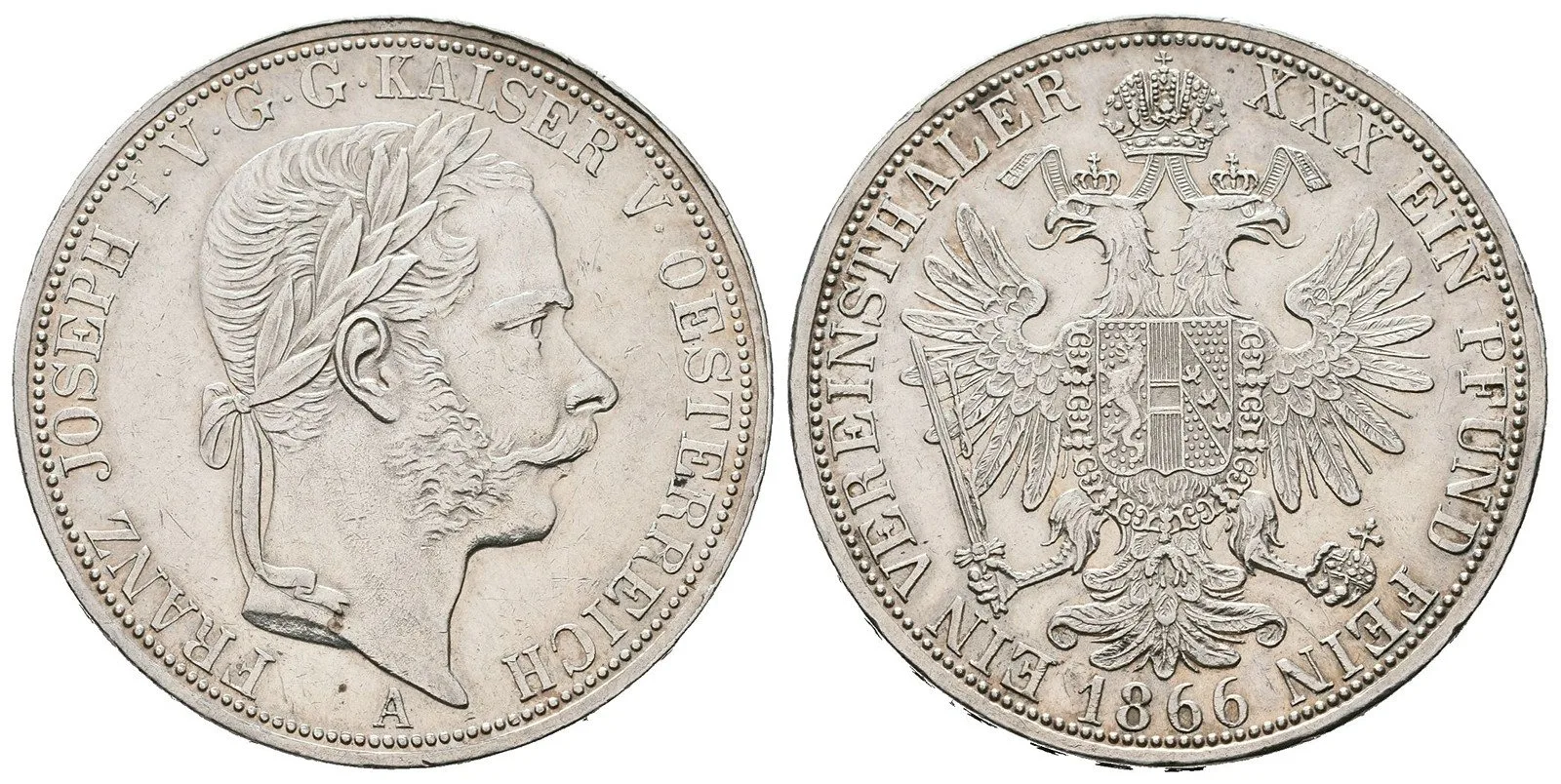 Rakouská a spolková měna, 1857 - 1892 — 1