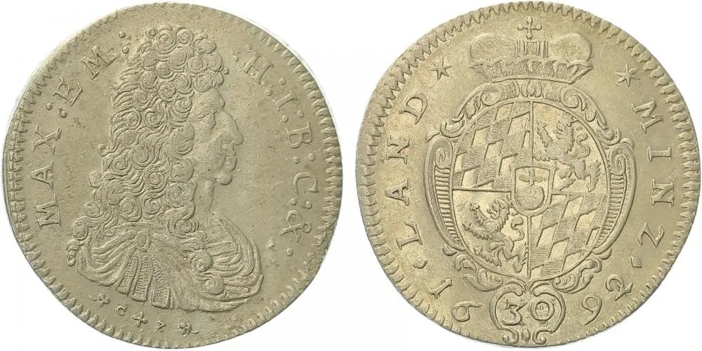 Bavorsko, Maximilian II. Emanuel, 1679 - 1726 — 1