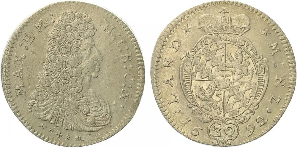 Bavorsko, Maximilian II. Emanuel, 1679 - 1726 — 1
