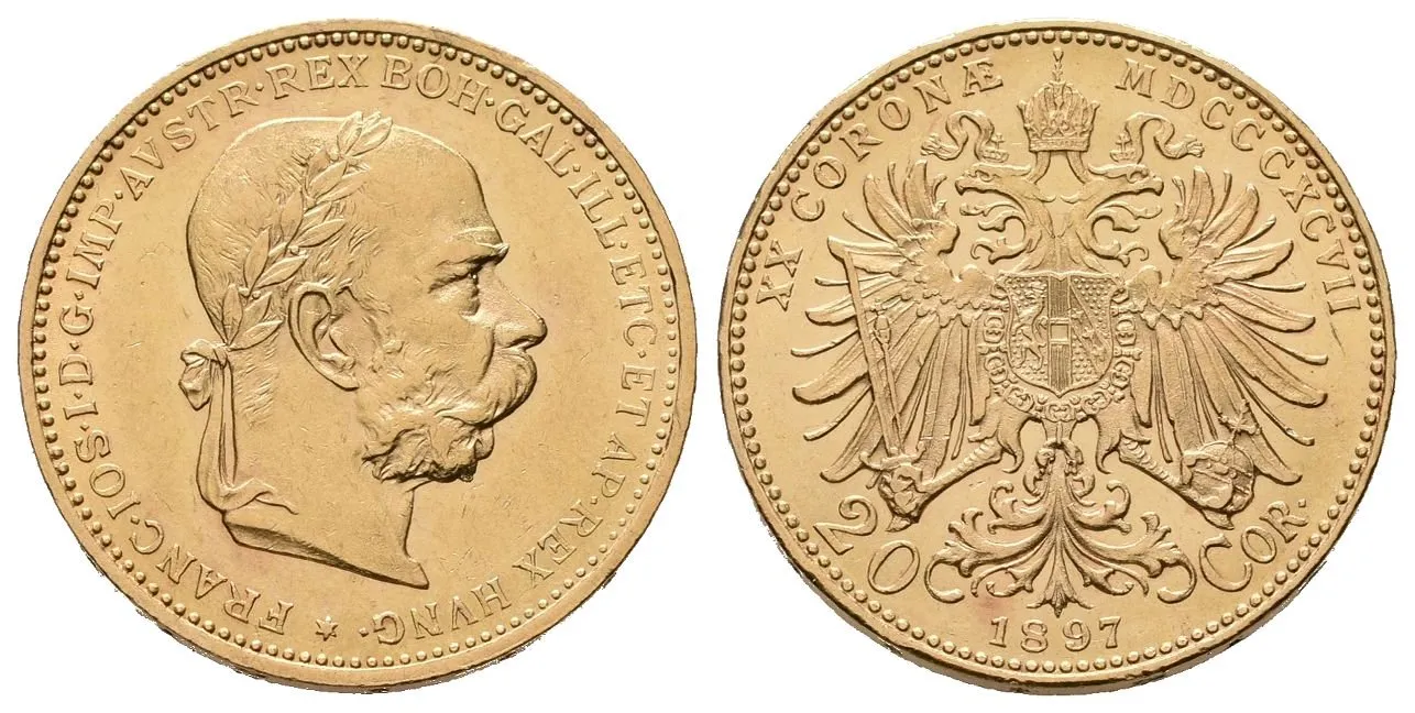 20 Koruna 1897