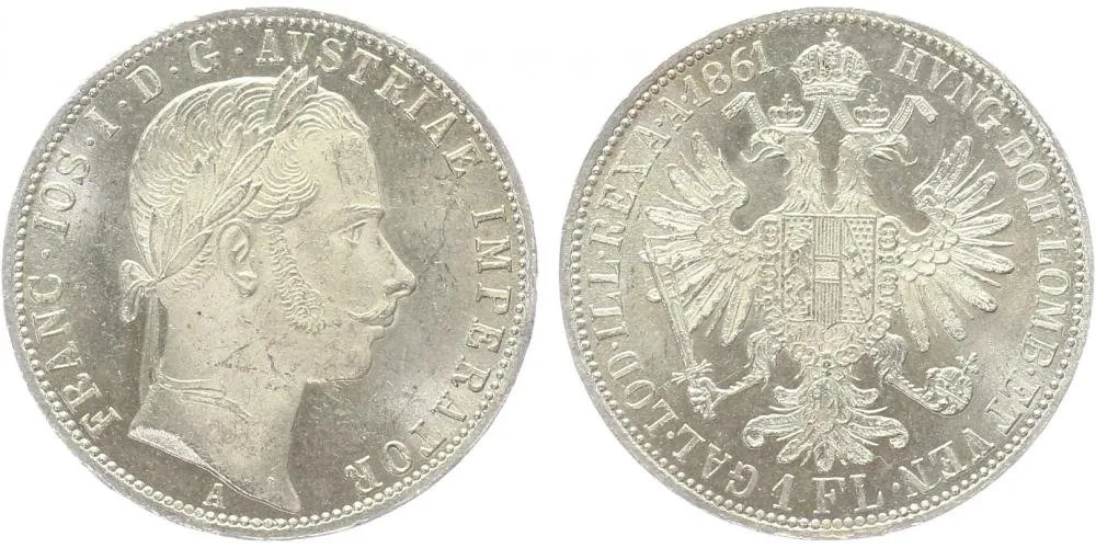 Rakouská a spolková měna, 1857 - 1892 — 1