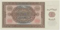 Německo - NDR, 100 DM 1955, Ros.353a - fotografie 2