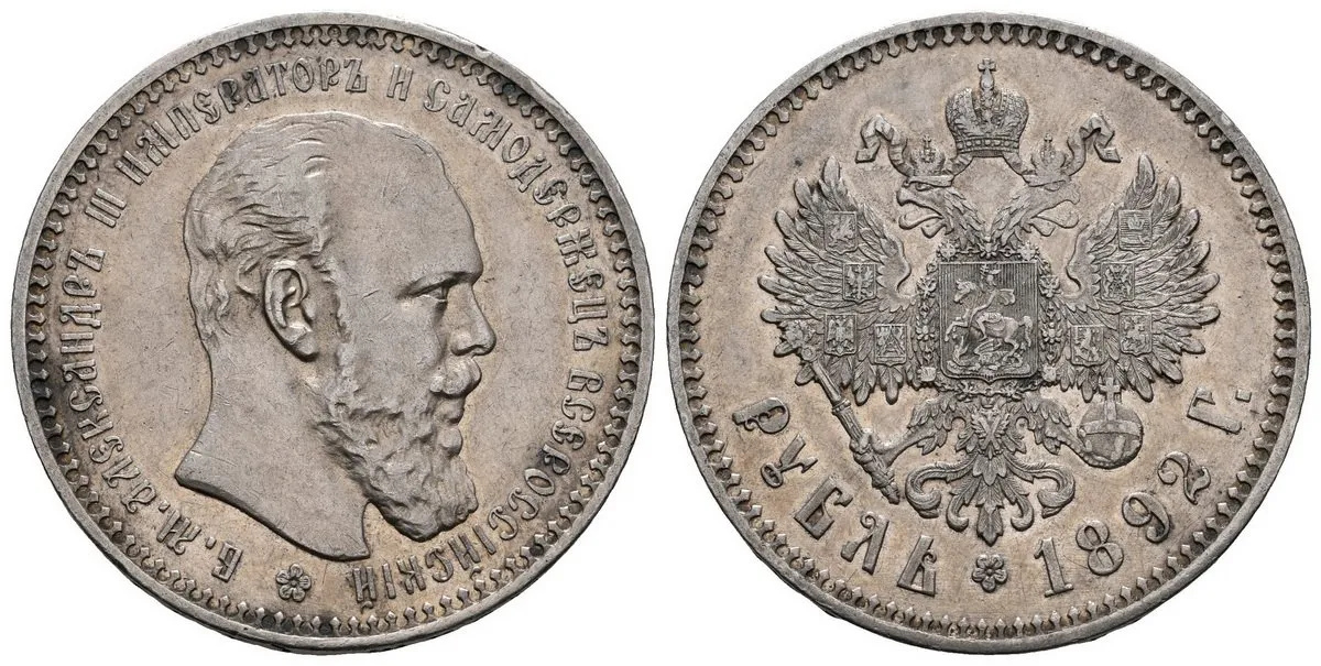 Rusko, Alexander III., 1881 - 1894 — 1