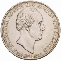 Sasko, Friedrich August II., 1836 - 1854 — 1
