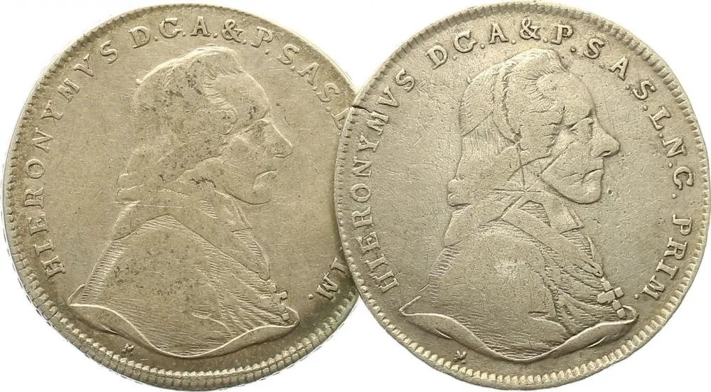 Salzburg - arcibiskupství, Hyeronymus Colloredo, 1772 - 1803 — 1