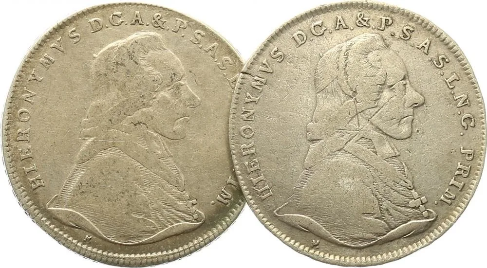 Salzburg - arcibiskupství, Hyeronymus Colloredo, 1772 - 1803 — 1