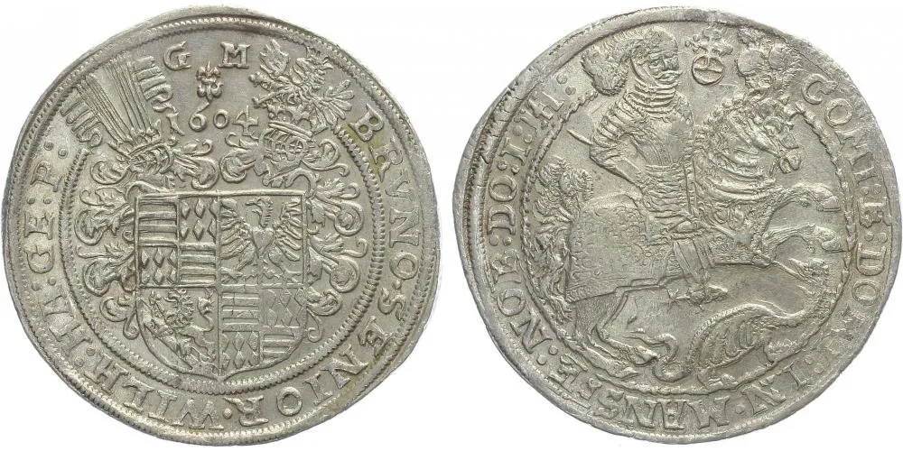 Mansfeld - Bornstedt, Bruno II., Wilhelm I. a Johann Georg IV., 1604 - 1607 — 1