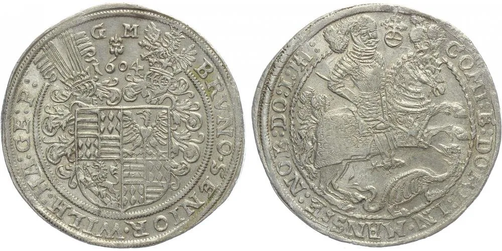 Mansfeld - Bornstedt, Bruno II., Wilhelm I. a Johann Georg IV., 1604 - 1607 — 1