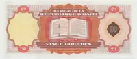 Haiti, 20 Gourdes 2001, P.271A, pamětní vydání - fotografie 2