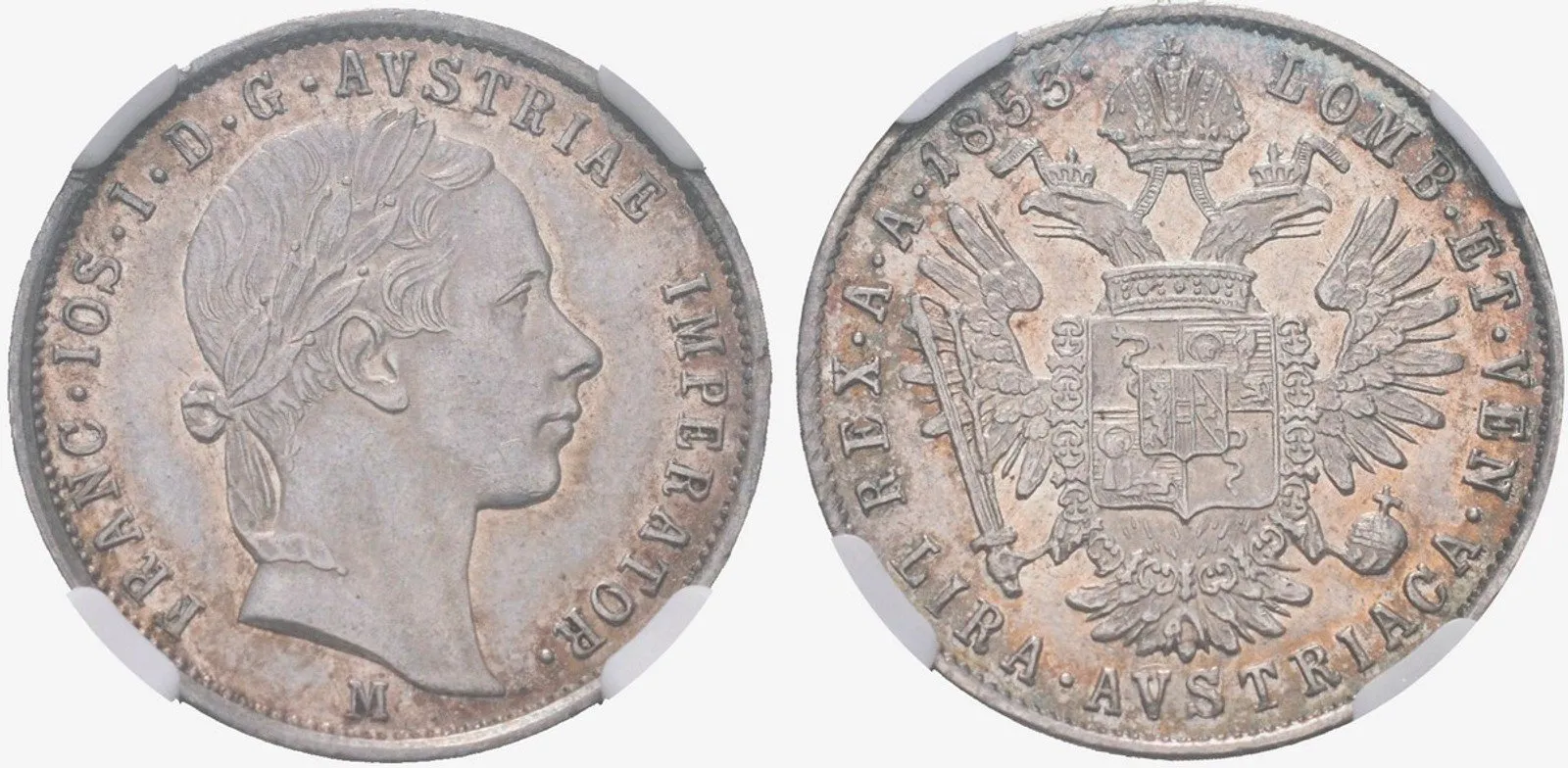 Konvenční měna, 1848 - 1857 — 1