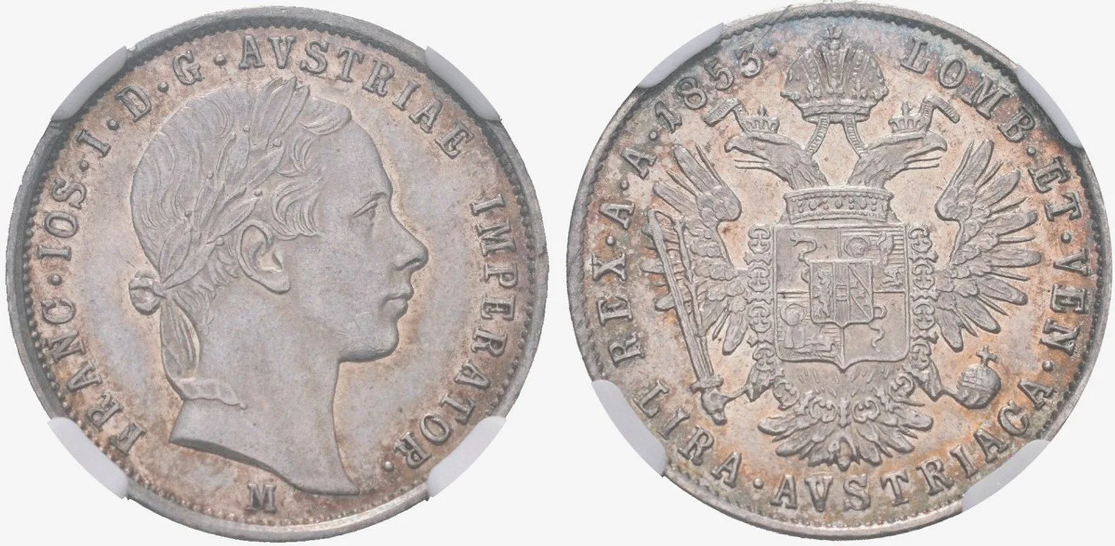 Konvenční měna, 1848 - 1857 — 1