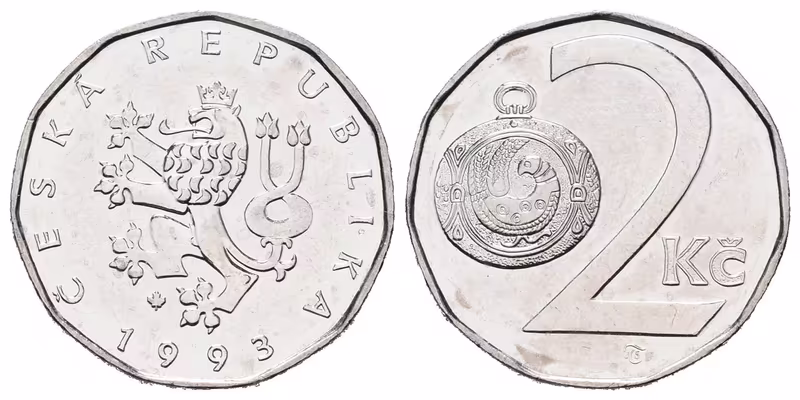 2 Koruna 1993