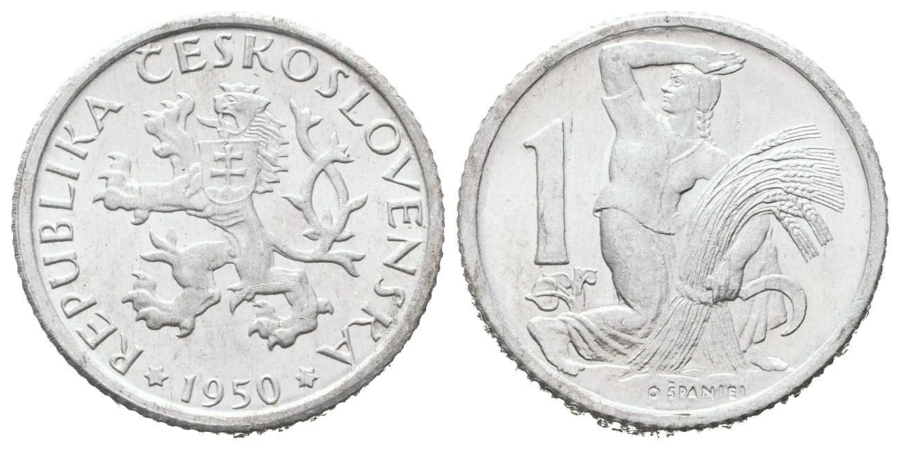 1 Koruna 1950