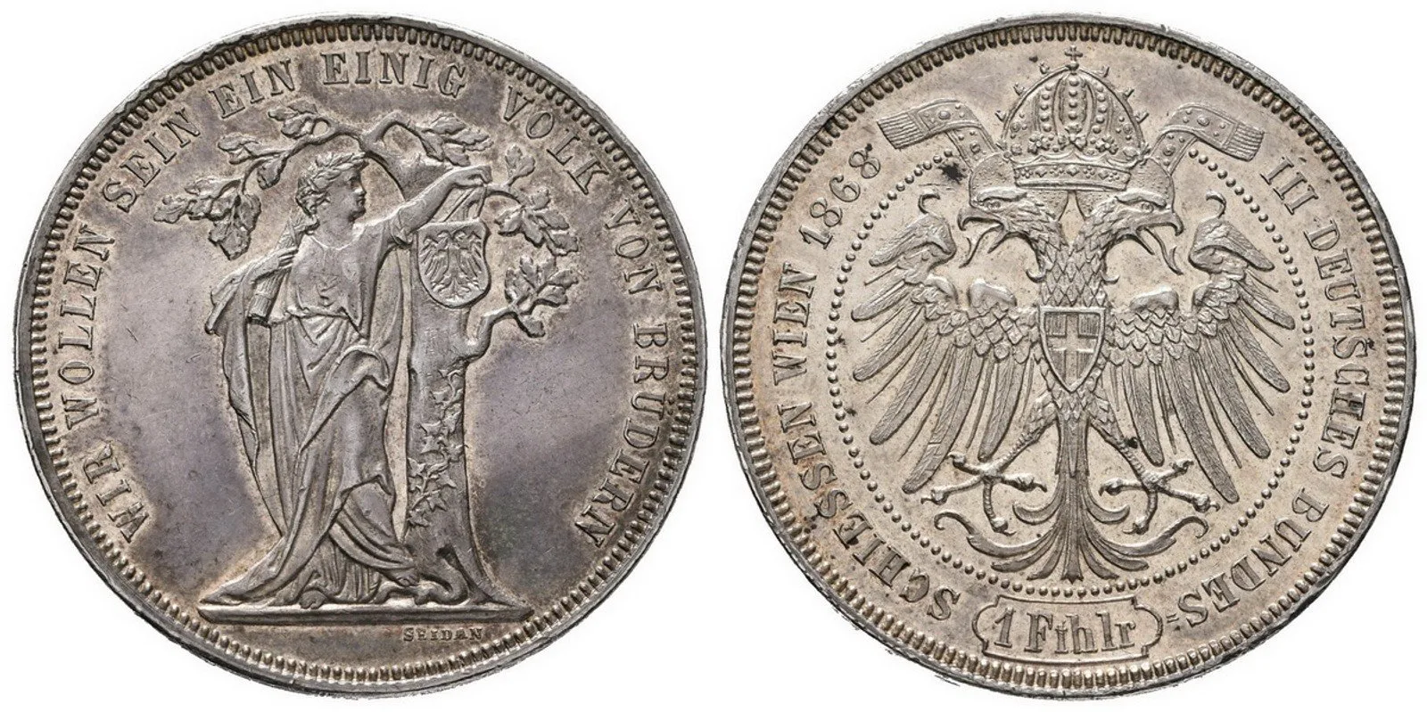 Rakouská a spolková měna, 1857 - 1892 — 1