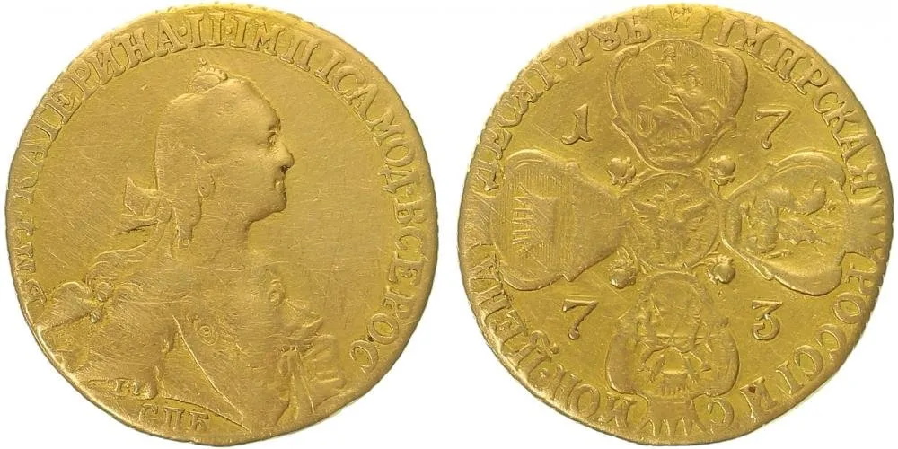 Rusko, Kateřina II., 1762 - 1796 — 1