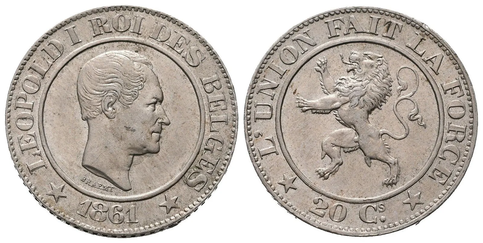 Belgie, Leopold I., 1831 - 1865 — 1