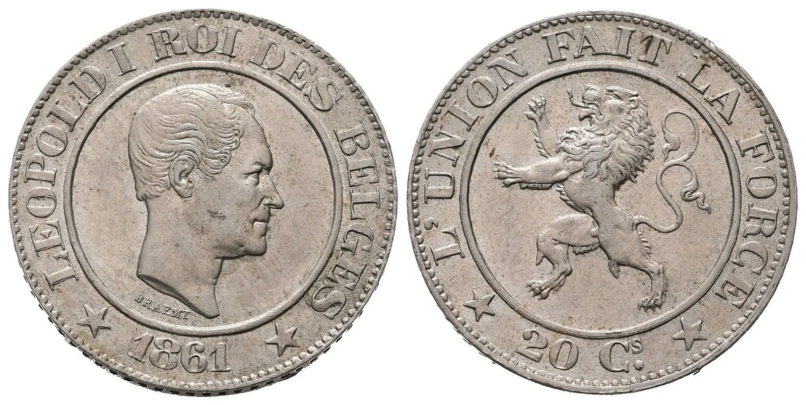 Belgie, Leopold I., 1831 - 1865 — 1