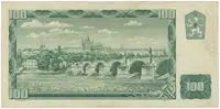 Československo, 100 Koruna 1961, I. vydání, první série X 01, Hej.101dX - fotografie 2