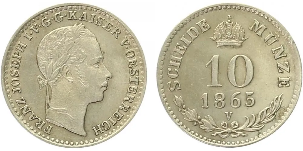 Rakouská a spolková měna, 1857 - 1892 — 1