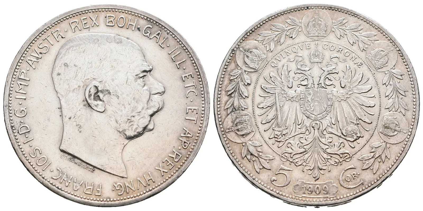 5 Koruna 1909