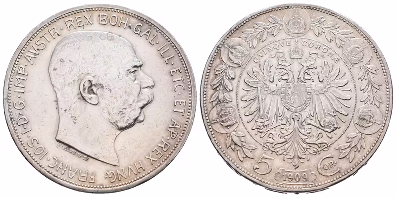 5 Koruna 1909