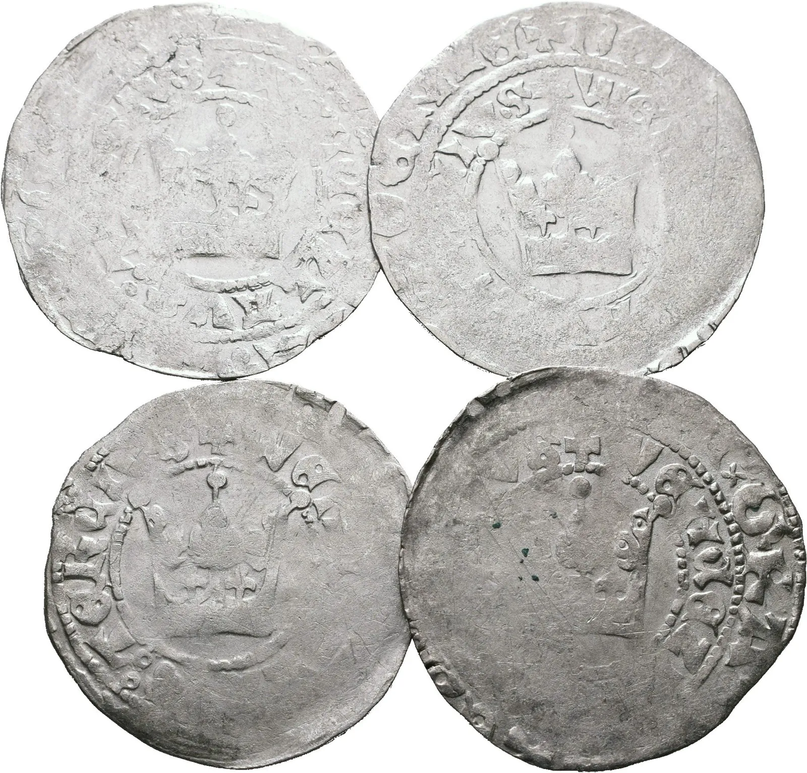 Václav IV., Pražský groš, 4 ks