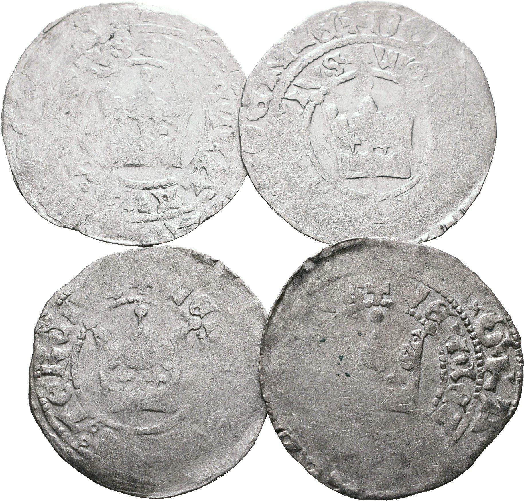Václav IV., Pražský groš, 4 ks