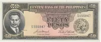Filipíny, 50 Pesos (1949), P.138d