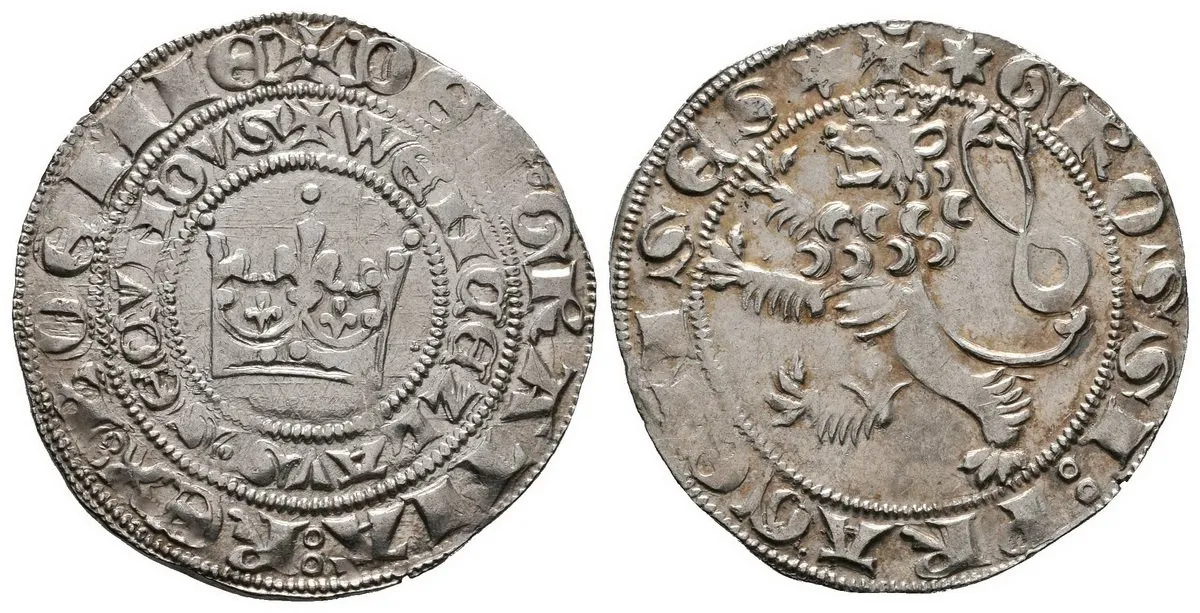 Václav II., 1283 - 1305 — 1