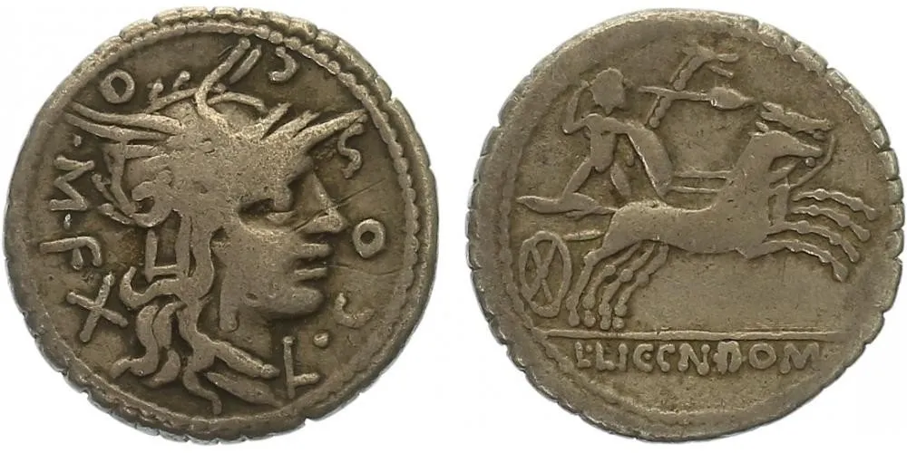 L. Licinius Crassus, Cn. Domitius Ahenobarbus, M. Aurelius Scaurus, L. Cosconius, — 1