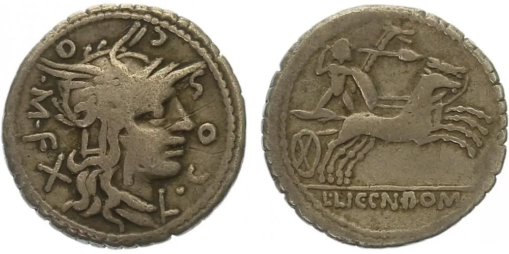 L. Licinius Crassus, Cn. Domitius Ahenobarbus, M. Aurelius Scaurus, L. Cosconius, — 1