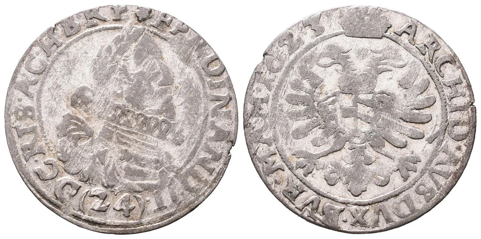 Ferdinand II., 1619 - 1637 (Mince kiprová) — 1