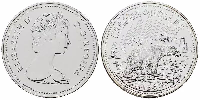 Kanada, Dollar 1980 - Arctic Territories