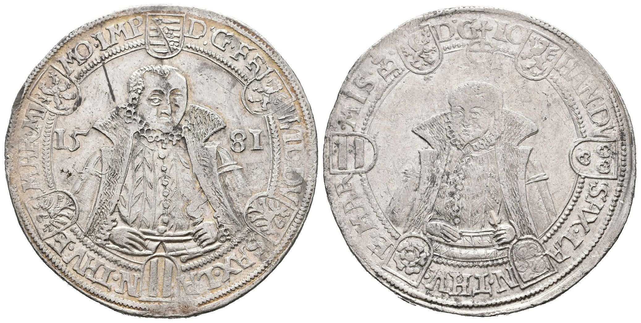 Sasko - Výmar, Tolar 1581