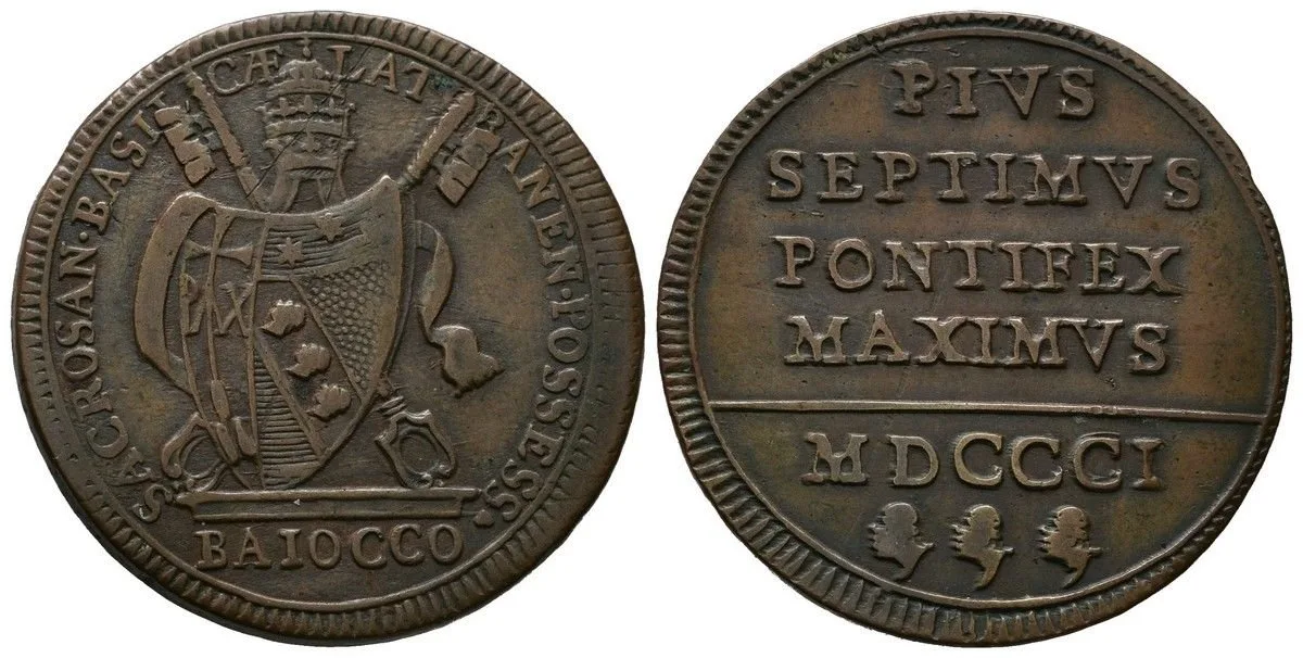 Vatikán, Pius VII., 1800 - 1823 — 1