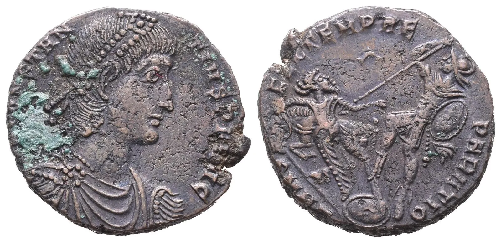 Constantius II., centenionalis, Heraclea, RIC VIII 90