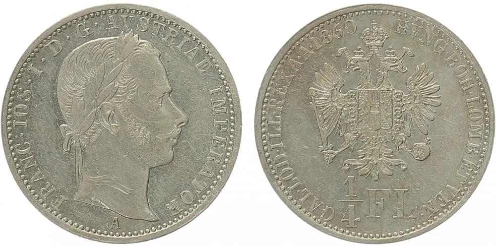 Rakouská a spolková měna, 1857 - 1892 — 1