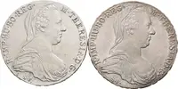 Tolar 1780 SF, novoražba, lesk, patina_2 ks — 1