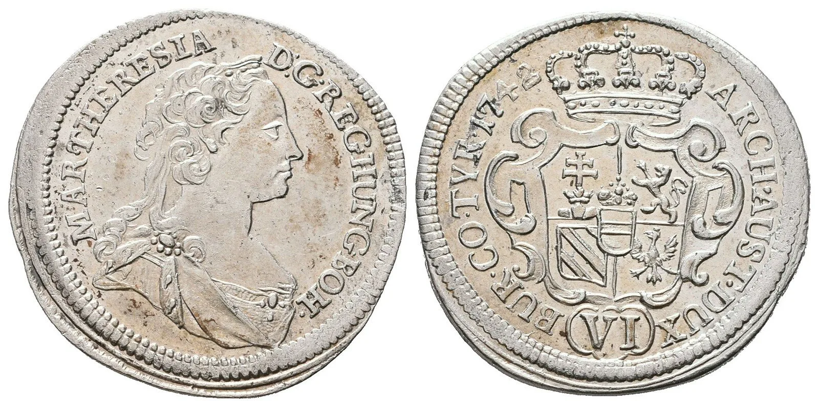 Marie Terezie, 1740 - 1780 — 1