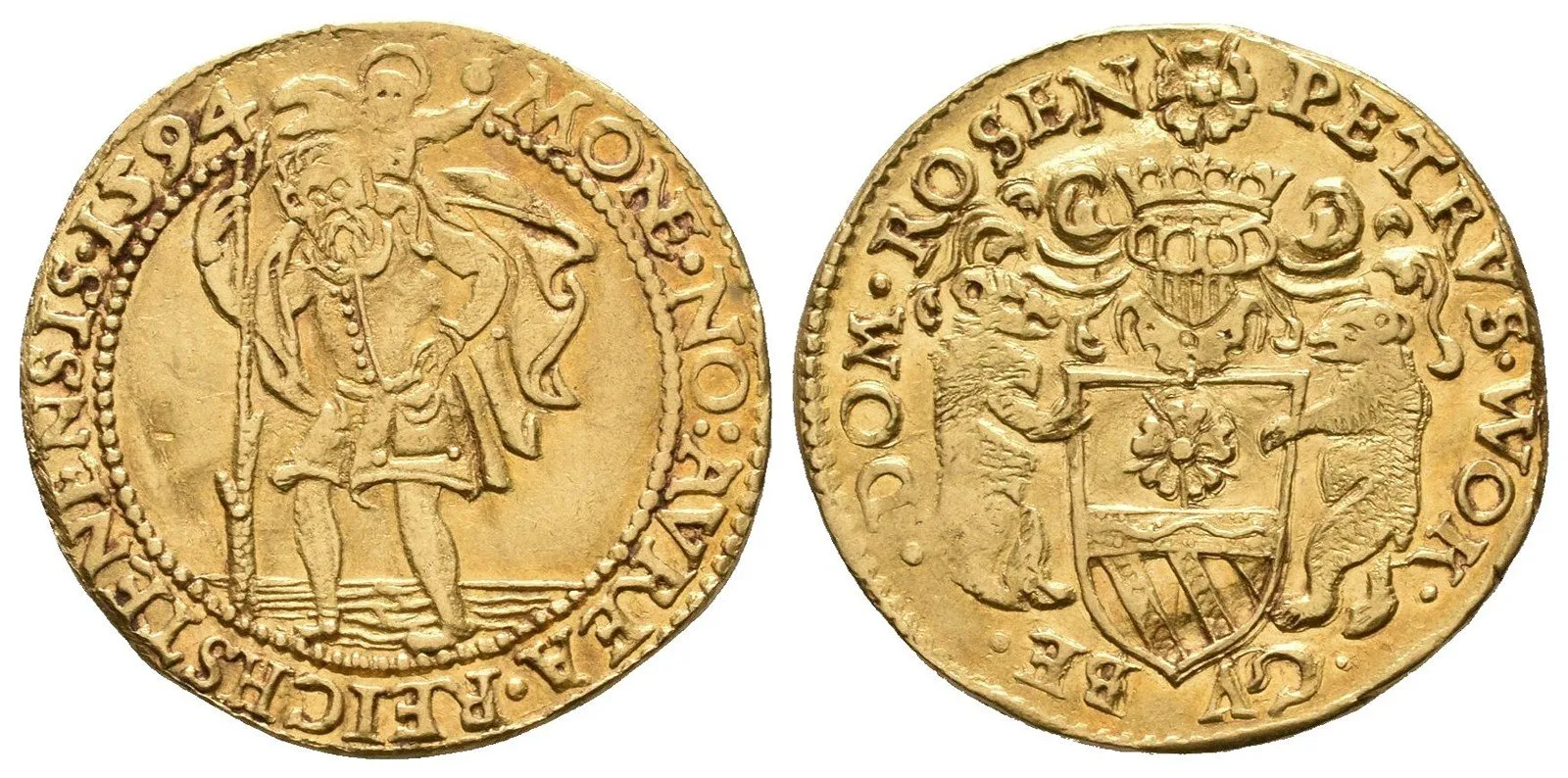 Rožmberk, Petr Vok, 1592 - 1611 — 1
