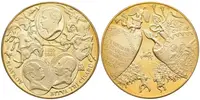 AE Medaile 2005 - 200. výročí bitvy u Slavkova. Ms 50 mm, etue, certifikát, PROOF, — 1
