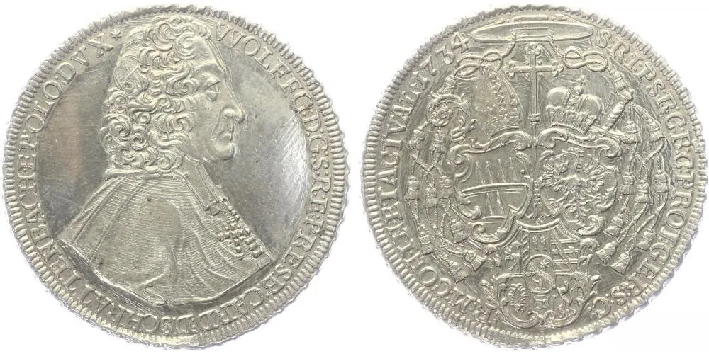 Olomouc - biskupství, Wolfgang von Schrattenbach, 1711 - 1738 — 1