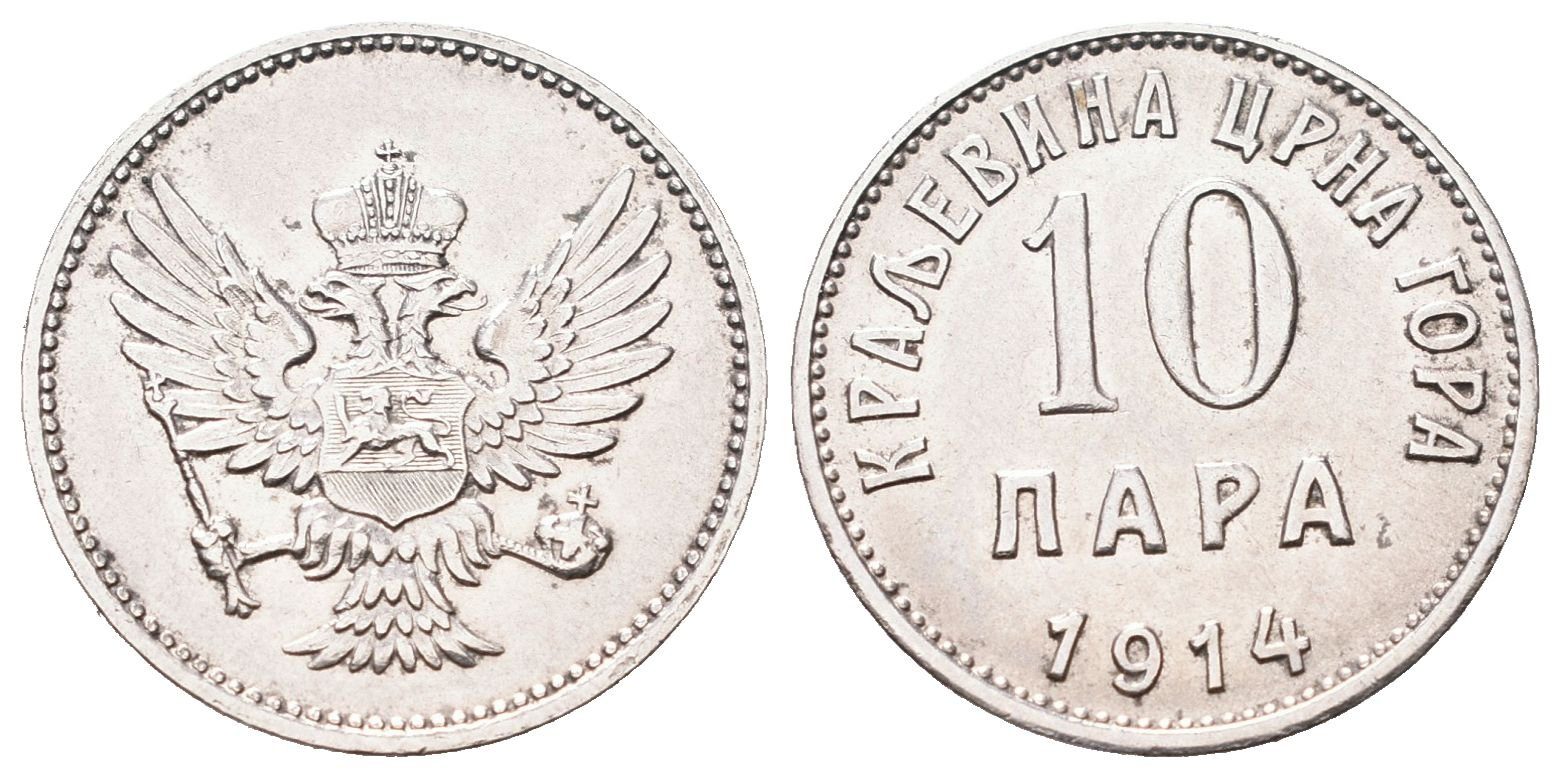 Černá Hora, 10 Para 1914