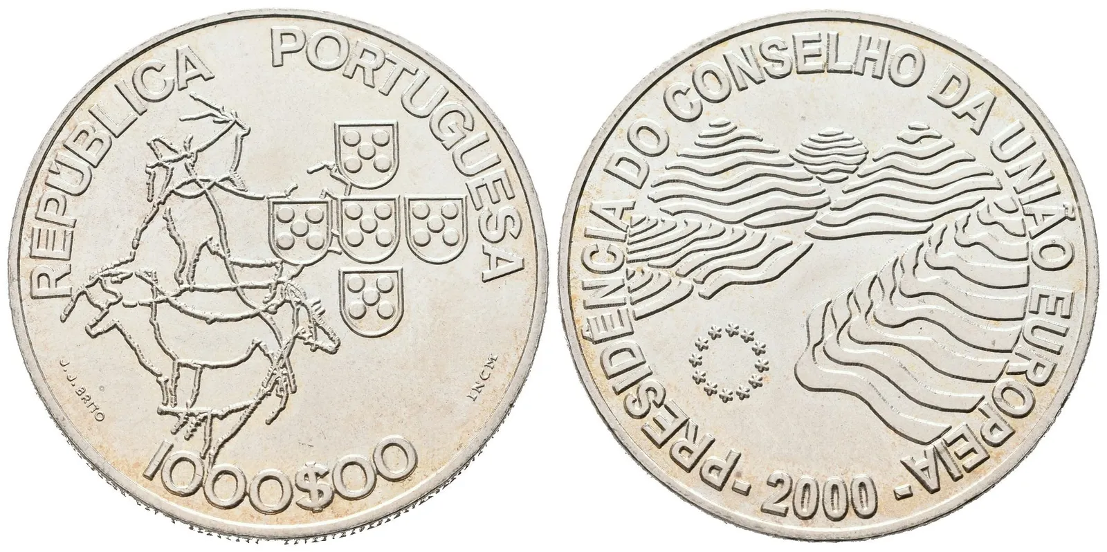 Portugalsko, 1000 Escudos 2000 - Předsednictví v Radě EU