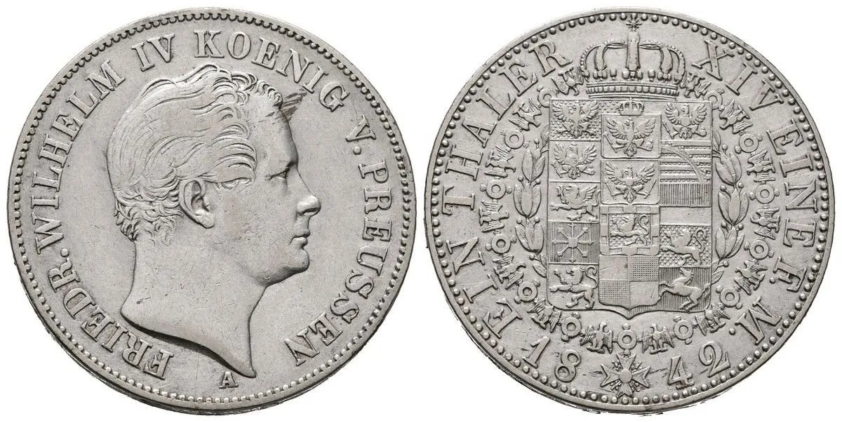 Prusko, Friedrich Wilhelm IV., 1840 - 1861 — 1